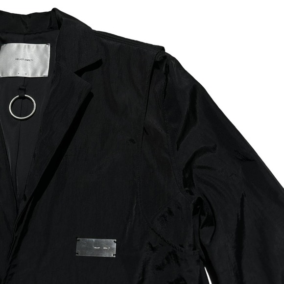 Nylon bondage strap blazer jacket - Picture 3 of 7